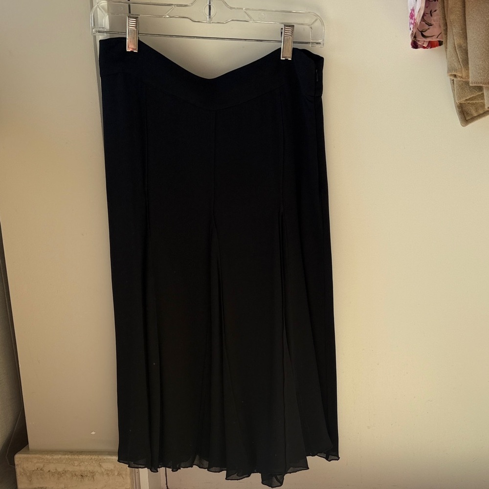 Black Women’s Flowing A-Line Skirt